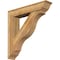 Ekena Millwork Funston Traditional Rough Sawn Bracket w/ Offset Brace, Western Red Cedar, 8"W x 40"D x 40"H BKT0806X40X40FST01RWR - alternate 1